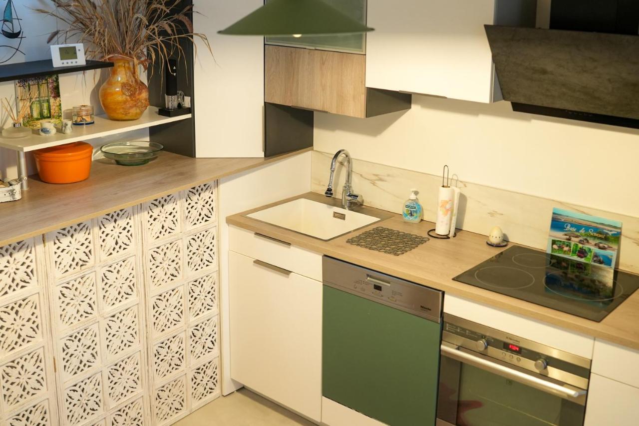Maison Vue Baie Au Coeur Du Quartier De L'Abbaye 생발레리 쉬르 솜므 외부 사진